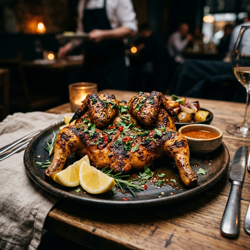 Charcoal Grilled Chicken